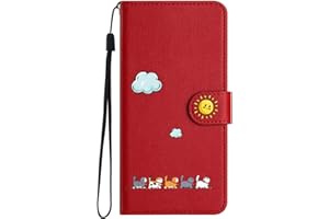 ZQQCONIG Case for Samsung Galaxy A53 5G, Colorful Cute Cats Leather Flip Phone Case Wallet Cover with Creative Magnetic Prote