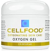 Cellfood Oxygen Gel, 2 fl oz - Nutrient Rich - Provides Moisture &amp; Protection, Decreases Appearance of Fine Lines - Aloe Vera, Lavender Blossom Extract, Cellfood &amp; Glycerine - Hypoallergenic, Non-GMO