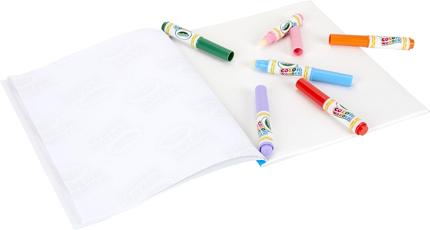 Crayola Color Wonder Markers, Mess Free Coloring, 10 Count, Gift for Kids, Age 3, 4, 5, 6: Toys & Games