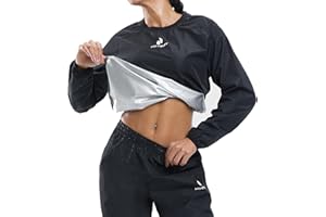HOTSUIT Sauna Suit Women Durable Gym Workout Sauna Jacket Pants Sweat Suits