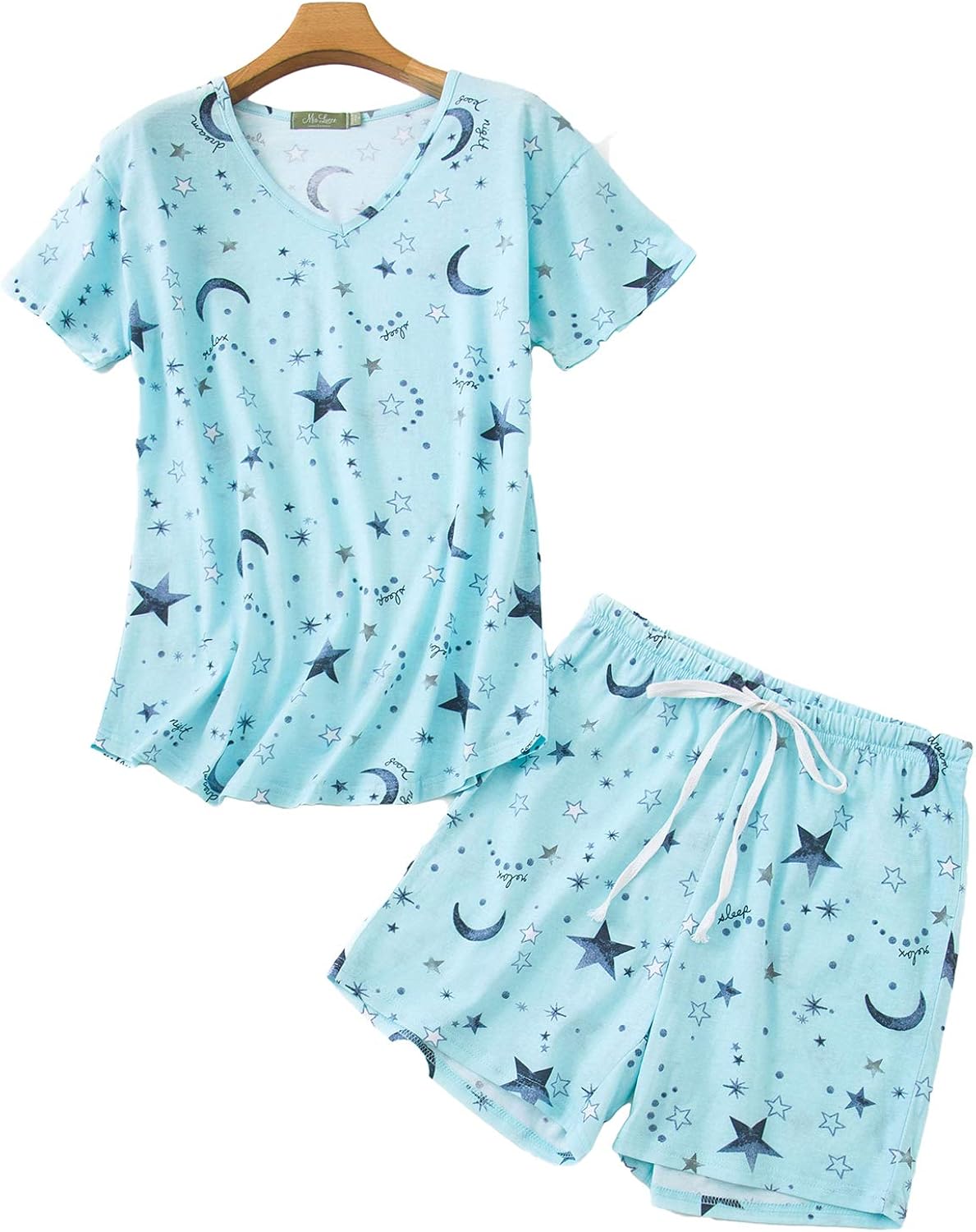 Womens Pjs Plus Size Summer Pyjamas 