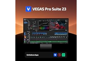 VEGAS Pro Suite 23 — All-in-one Suite for video, audio and post-production | Video editing software | Video editing program | Windows 11 PC | 1 license