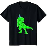 Kids 3rd Birthday T-Shirt Three Rex Dinosaur Bday Boy Party Tee