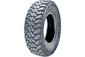 Accelera M/T-01 Mud Off-Road Light Truck Radial Tire-LT235/75R15 235/75/15 235/75-15 104/101Q Load Range C LRC 6-Ply BSW Black Side Wall