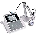 Apera Instruments PH820 Benchtop pH Meter Kit with ±0.002 pH Accuracy & 5-Point Auto. Calibration