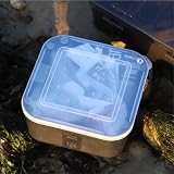 Partridge Of Redditch Bait Tub with Lid 2 Pint Black Plastic Box view 3