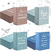 Gueevin 40 Pcs Employee Valentines Gifts for Team Work Staff Employee Appreciation Thank You Bulk Bags for Holiday Corporate Gifts Bulk Nurse Gift(Appreciation,Morandi)