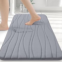 Buganda Memory Foam Bathroom Rug Mat 30x20, Extra