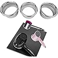 QUEESALN 3.0 Inch 3pcs Open Hair Styling Dryer Appliance Tools Holder Tube Package Salon Station Hair Dryer Organizer Holder Tube