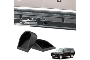 FSNIWEKO 12 Pcs Bumper Bolt Caps for 5th Gen Toyota 4Runner 2010-2023- 4Runner Hatch Dust Covers Accessories-Rear Bumper Bolt Cover Set for 5th Gen 4Runner,Black