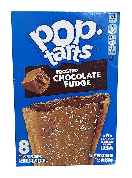 KELLOGG’S FROSTED CHOCOLATE FUDGE POP TARTS 384G / 13.5OZ