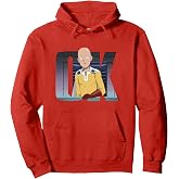 One Punch Man Saitama OK Anime Pullover Hoodie