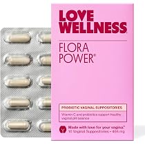 Amazon.com: Love Wellness Flora Power - Supositorios probióticos ...