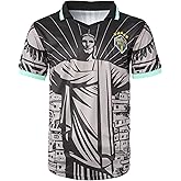 VÄRLDENS Retro Brazil Jersey Men, Brazil Soccer Jersey for Men, Brazil Soccer Shirt, Soccer Jerseys for Football Fans