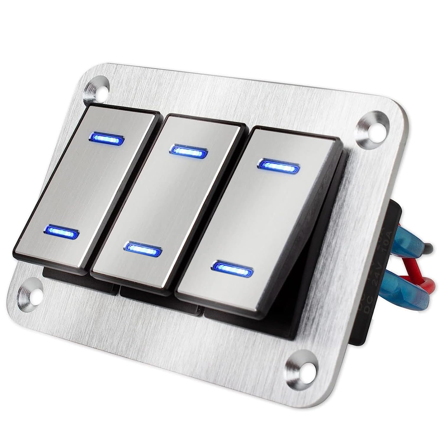 Clulite 3 Way Rocker Switch, Interruttore Unisex-Adulto, Nero, Taglia Unica