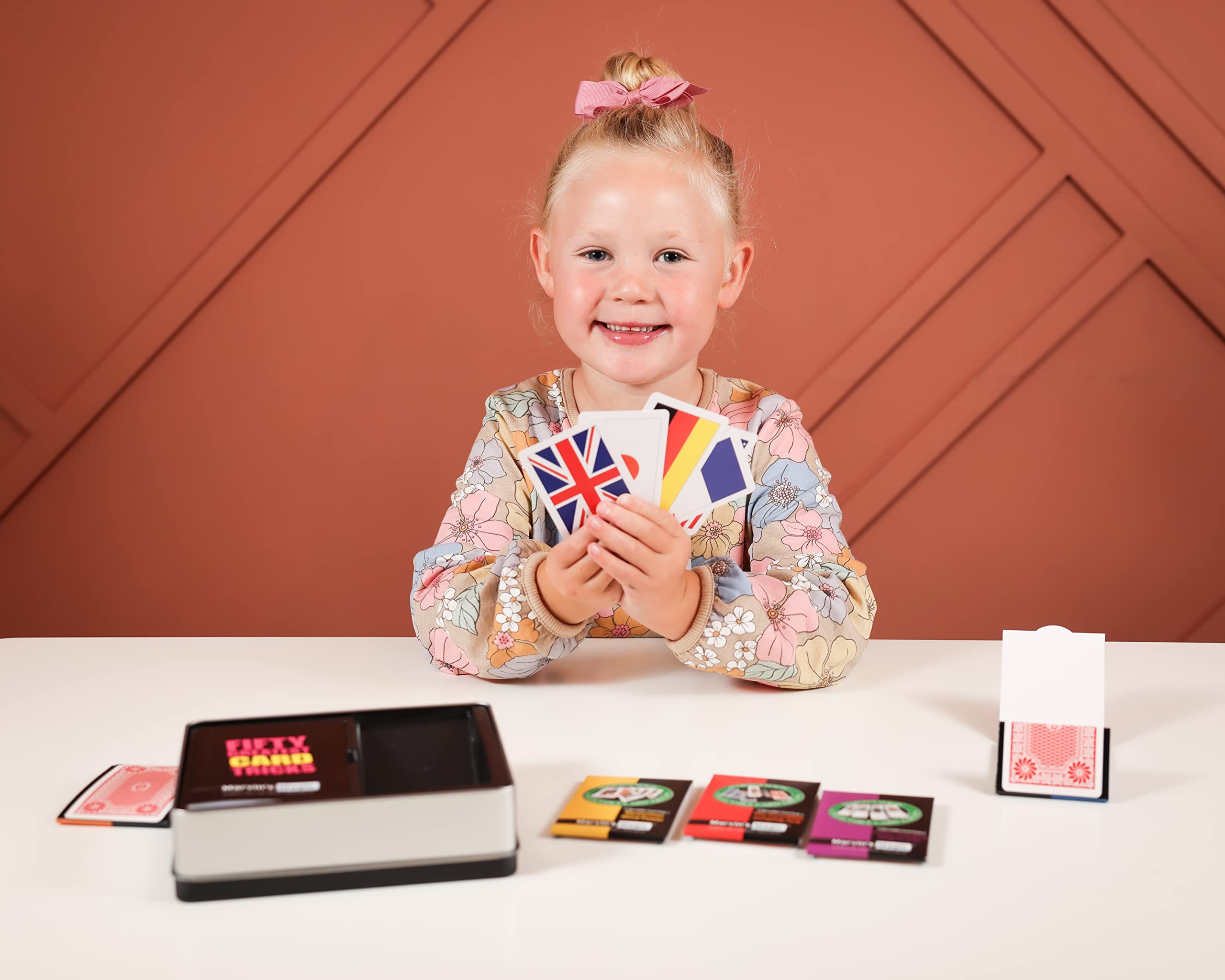 Marvin's Magic - Fifty Greatest Card Tricks Set - Magic Kit, Tricks for Adults - with Mind Reading and Cards, Close up - Comes in Gift Set Tin - for Ages 8, 9, 10+