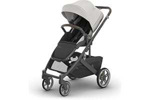 UPPAbaby Cruz V3 Stroller - from Birth + Car Seat Compatible - Full-Size, Reversible Seat - Infant Insert, Bug and Rain Shiel