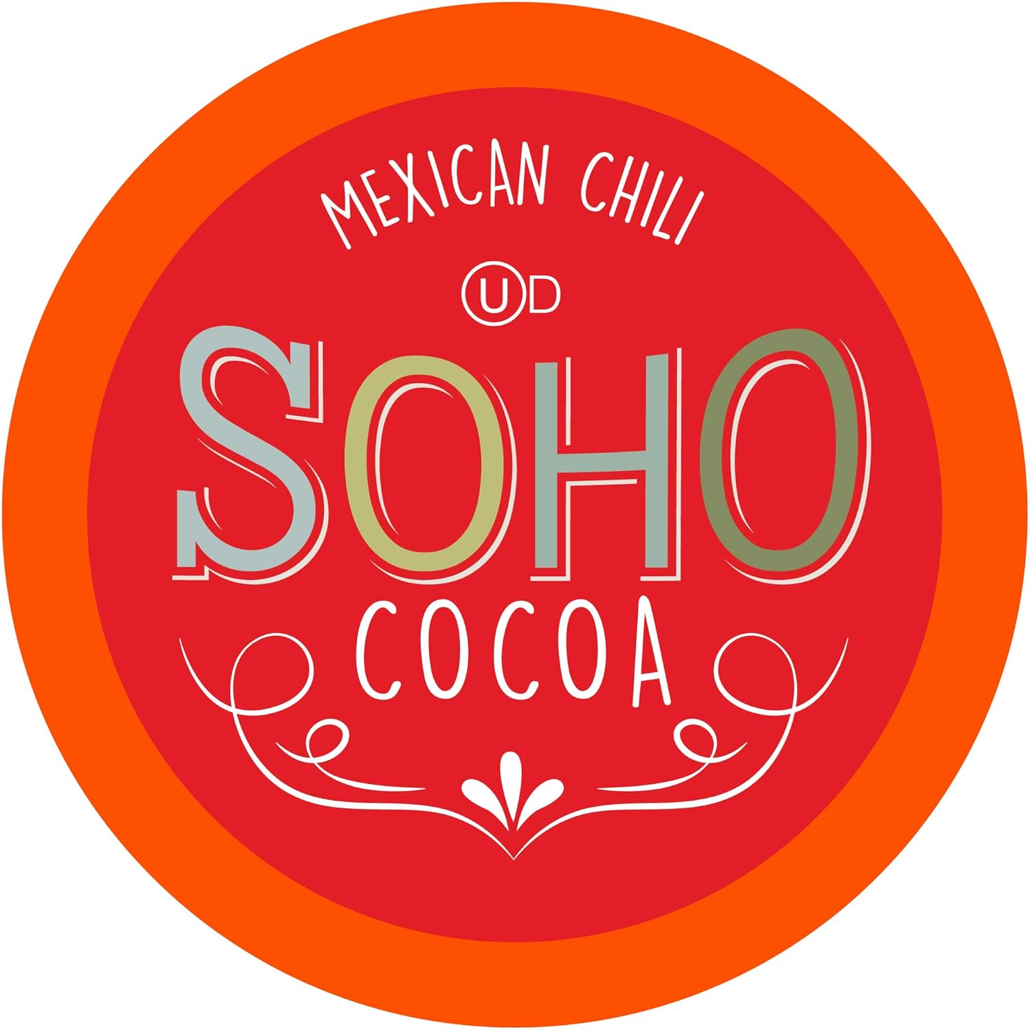 Soho Mexican Chocolate Chili Hot Chocolate Pods for Keurig K-Cup Brewers, 40 Count