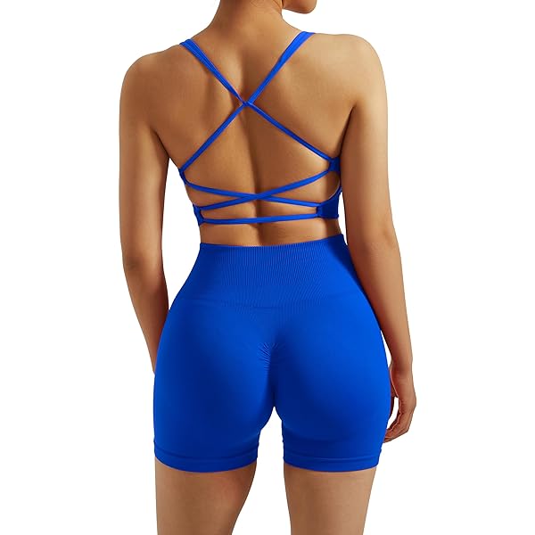 ABOCIW Workout Sets for Women Cross Back Sports Bra ABOCIW Workout Sets for Women Cross Back Sports Bra