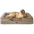 Bedsure Orthopedic Dog Bed for Extra Large Dogs - XL Plus Waterproof Dog Sofa Beds, Supportive Foam Pet Couch Bed with Removable Washable Cover, Waterproof Lining and Nonskid Bottom, Hazel