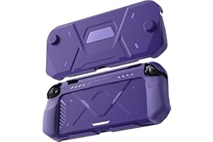 FIWWAT Protective Case for Nintendo Switch 2 (2025), PC Front Cover +TPU Soft Back Shell 360° Protection, Anti-Scratch, Ergonomic Grip Design, Compatible with New Nintendo Switch 2 2025 - (Purple)