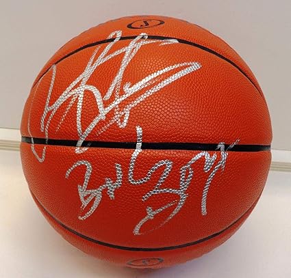 dennis rodman autographed basketball
