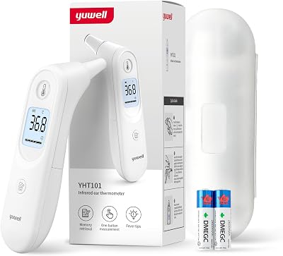 yuwell YHT101 Ear Thermometer for Kids and Adults Digital Infrared