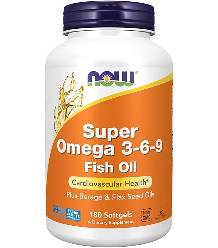 Amazon.com: NOW Foods Supplements, Omega 3-6-9 1000 mg with a