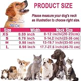 ATETEO Reflective Adjustable Dog Collar with Neoprene Padding 17.7-27.5 in view 3