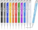 AUAUY 12 Pcs Funny Retractable Ballpoint Pens with Motivational Messages view 9