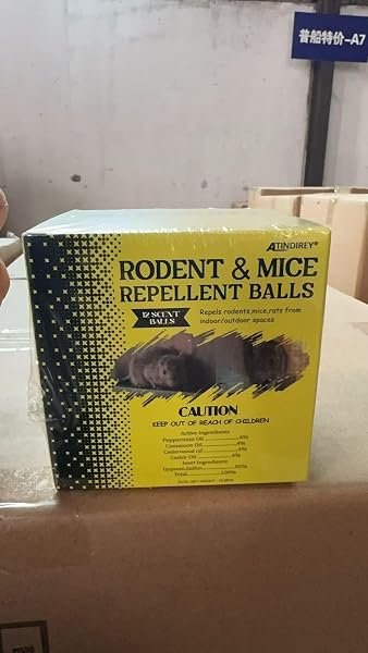 RODENT & MICE REPELLENT,INDOOR/OUTDOOR/CAR ENGINE PROTECTION,LONG-LASTING PEPPERMINT OIL FORMULA,SAFE FOR PETS & KIDS,30-60 DAYS EFFECTIVE MOUSE DETERRENT