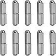 MOUNTAIN_ARK 10 Pack 1-5/8" x 5/16" Weld On Bullet Hinges, Weldable Barrel Gate Hinges for BBQ Smoker, Stainless Steel 304
