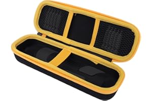 Hard Protective Case for DWHT66719 Cordless Screwdriver with Mesh Pockets & Elastic Straps, Heavy Duty Portable EVA Box Shock
