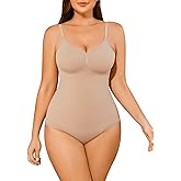 AegisChic Women's Shapewear Tummy Control BodySuit Seamless Body Shaper Butt Lift Full Body Suit