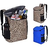 Insulated Leak Proof Cooler Backpack - Lightweight Foldable Cooler Bag for Men & Women, Yeti Backpack Cooler Style, Perfect for Camping Hiking Picnic Beach Travel.