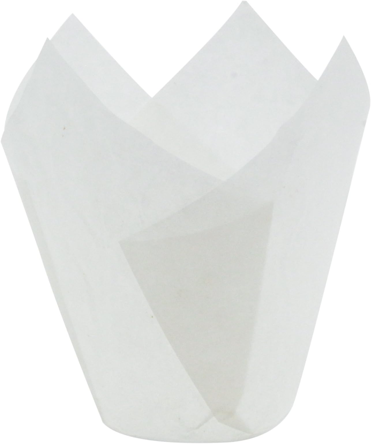 White Tulip Baking Cups, Medium Size, Pack of 1000