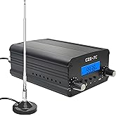 Transmisor FM para iglesia, transmisor de transmisión FM de largo alcance para películas de autocine, estacionamiento de igle