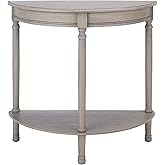 Safavieh Home Collection Tinsley Greige Half Moon Console Table