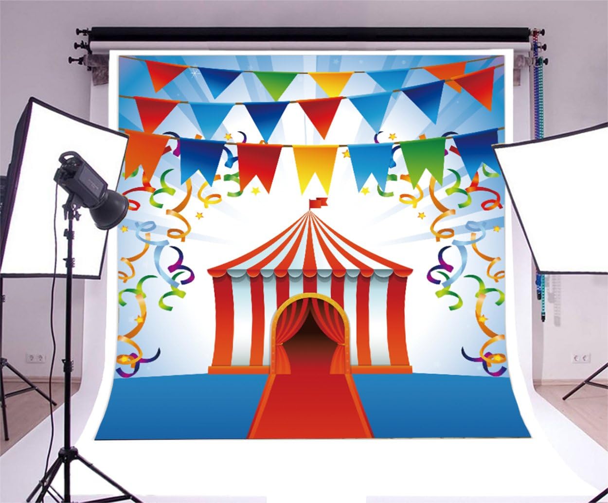 Amazon Com Yeele 4x4ft Circus Performing Photo Backdrops Vinyl