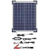 OptiMATE Solar + 20W Solar Panel 6-step 12V 1.66A sealed solar battery saving charger &amp; maintainer