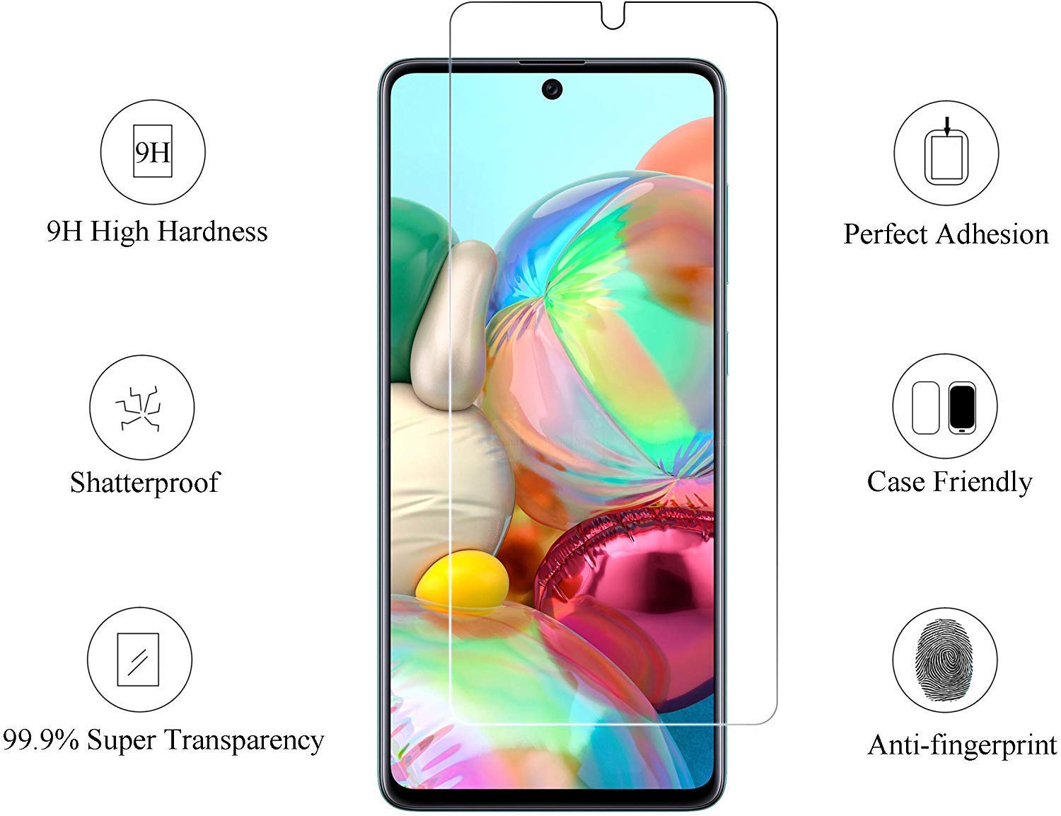 Newlike Redmi Note 9 Pro Tempered Glass, Premium Pro Tempered ...