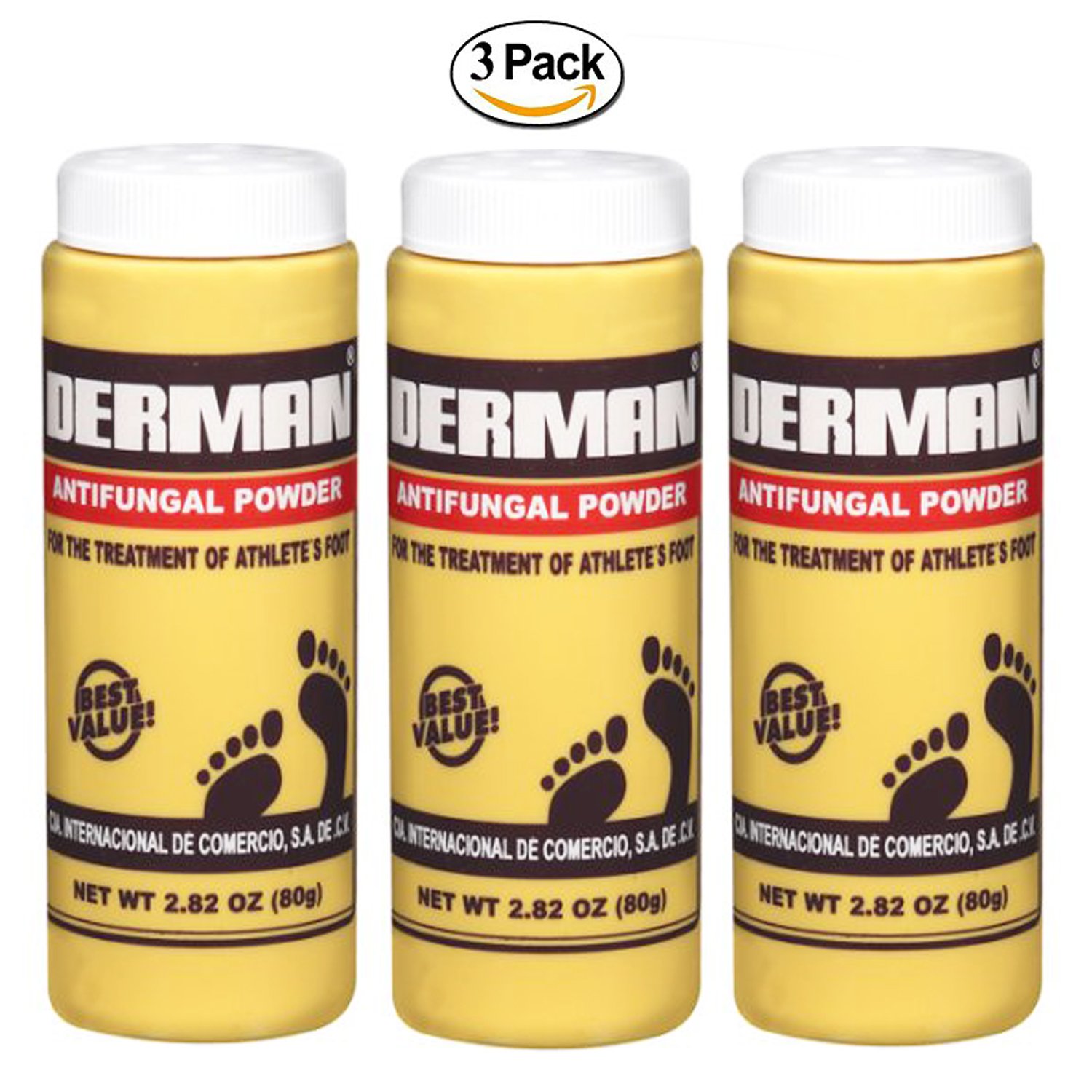 Derman Antifungal Cream 1.76 oz (Pack of 4) Health