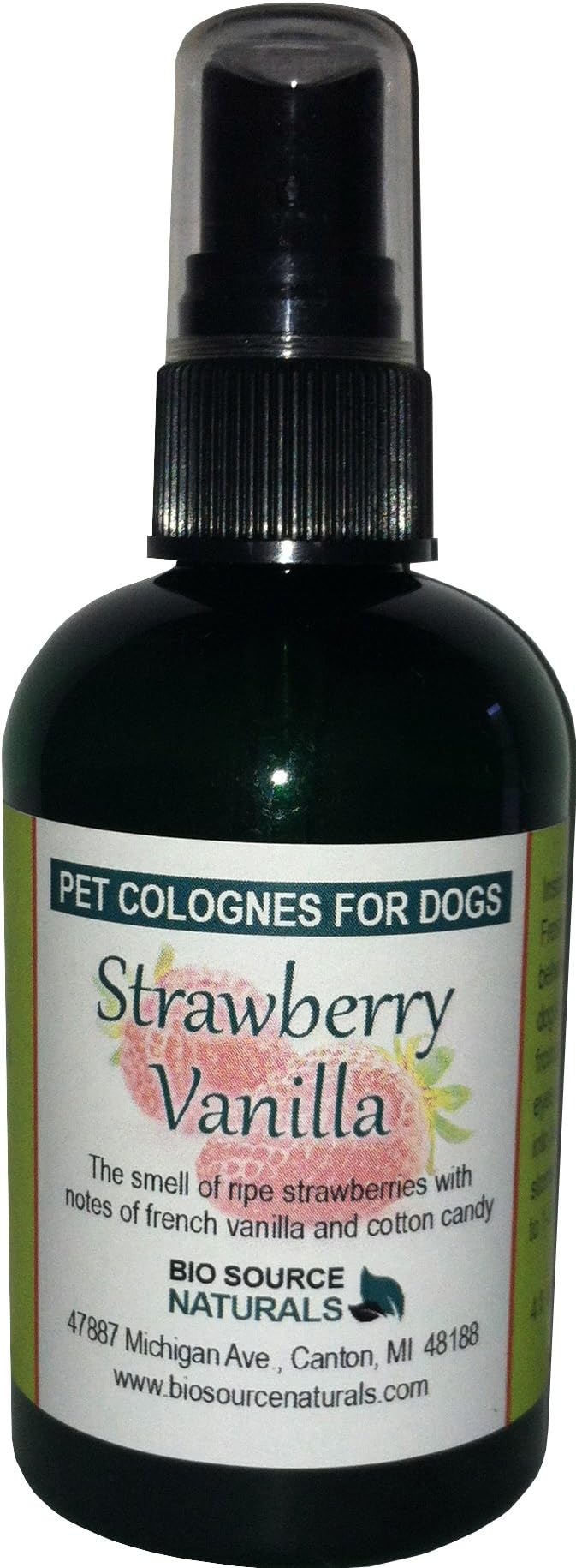 Strawberry Vanilla Pet - Dog Cologne Spray (4 oz/ 120 ml)