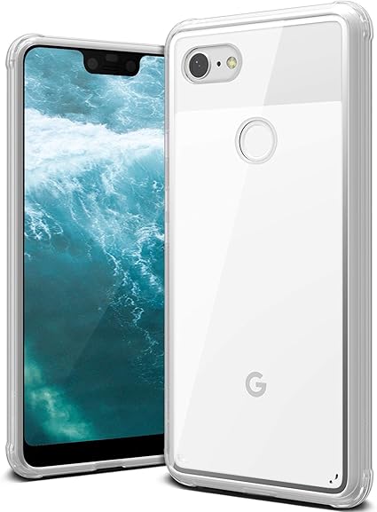 Amazon Com Google Pixel 3 Case Vrs Design Transparent Clear Heavy Duty Protection Crystal Chrome Anti Yellowing Acryl Back Tpu Bumper For Google Pixel 3 18