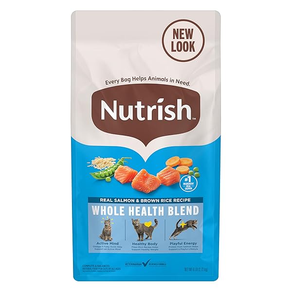 NUTRISH REAL SALMON & BROWN RICE RECIPE DRY...