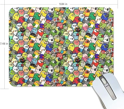 Amazon マウスパッド かわいい鳥 ゲーミングマウスパッド 滑り止め 19 X 25 厚い 耐久性に優れ おしゃれ Ustyle Look マウスパッド 通販