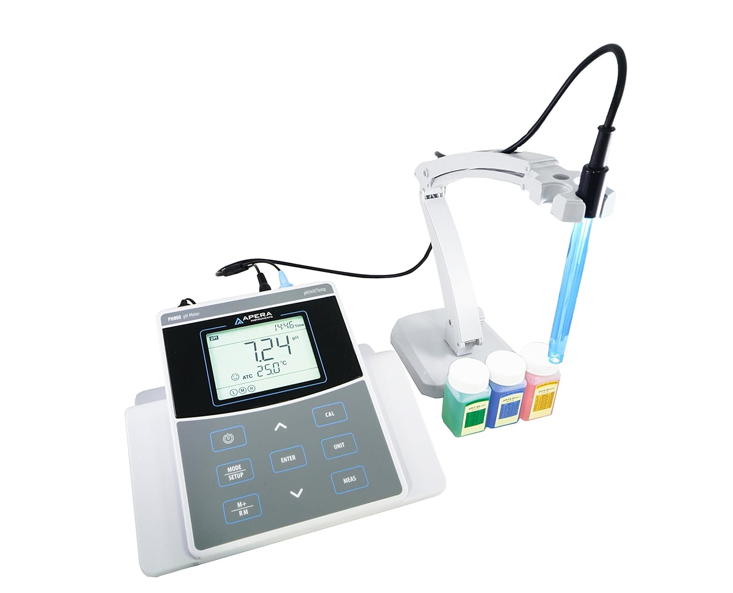 Apera Instruments AI521 PH800 Laboratory Benchtop pH Meter Kit, 0.01 pH