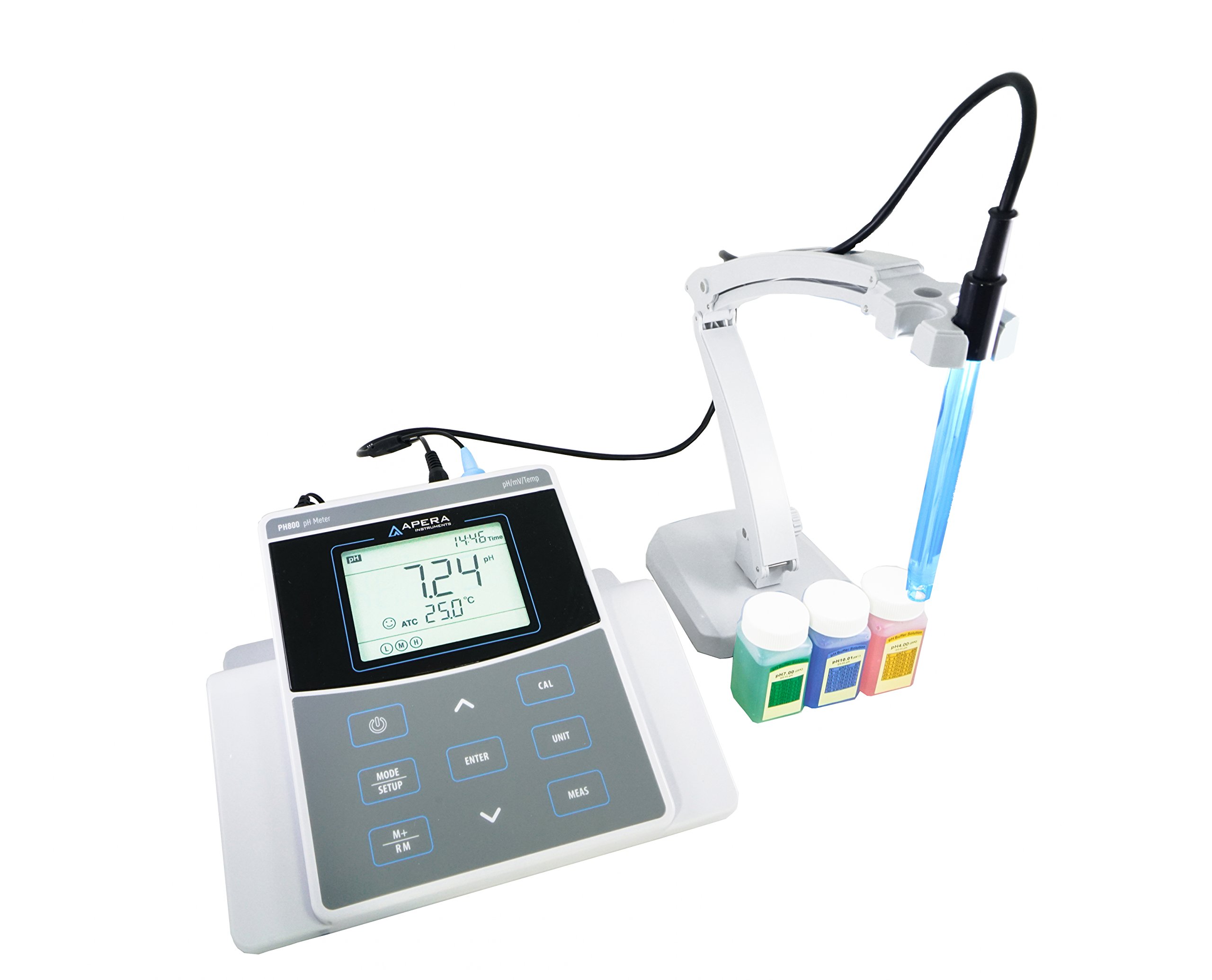 Apera Instruments AI521 PH800 Laboratory Benchtop pH Meter Kit, 0.01 pH