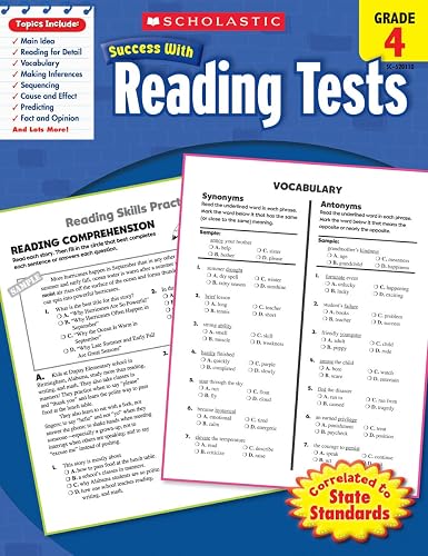 Scholastic Success With Reading Tests: Grade 4 Workbook in Kenya ...