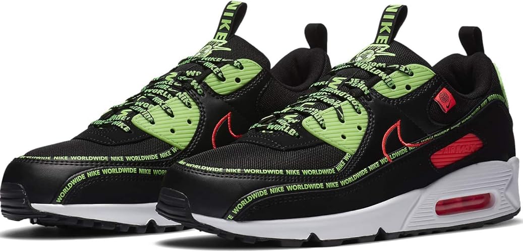 nike air max black green